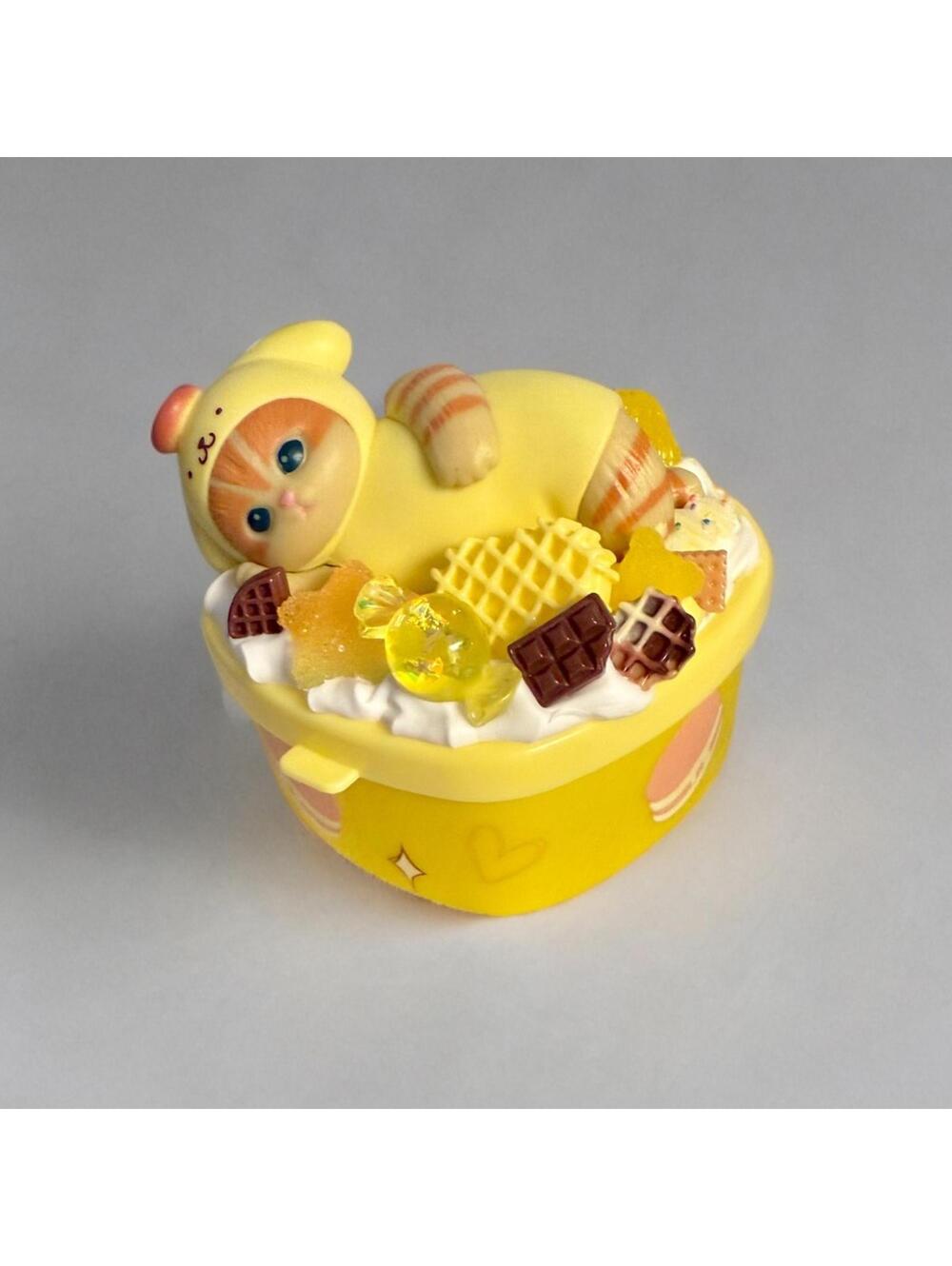 Decoden Heart Box - Mofusand Cat Cosplay Pompompurin Kawaii Junk Case Container